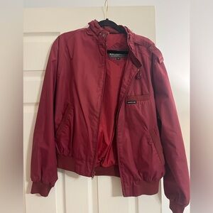 Vintage Member’s Only Jacket Size 44 - Burgundy